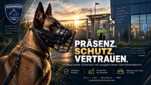 Diensthund im Sicherheitsdienst – professionelle K9-Bewachung für Industrie und Gewerbe